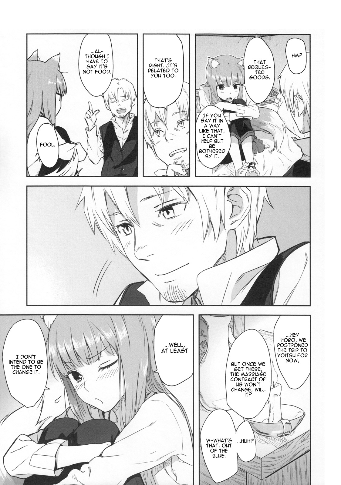 (C83) [Ajisaidenden (Kawakami Rokkaku, Takanashi Rei)] Harvest II (Spice and Wolf) [English] [VLtrans]_12.jpg